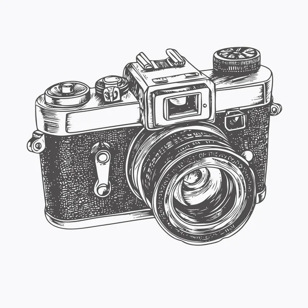 Hand Drawn Sketch Of Camera HighRes Vector Graphic  Getty Images