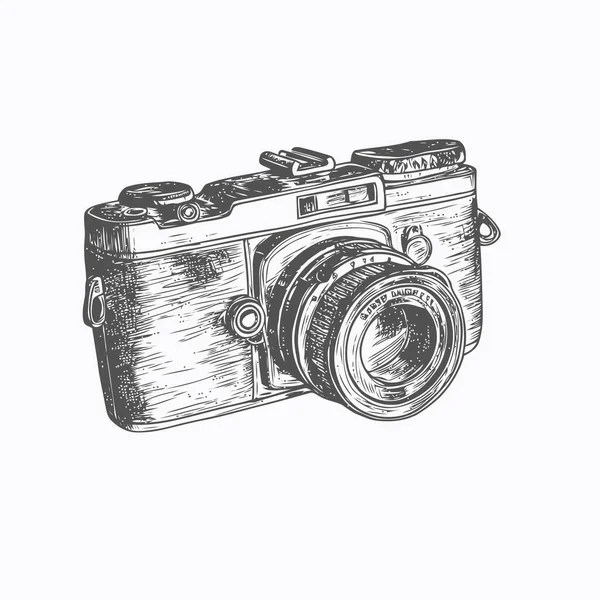 Old Camera Pencil Drawing Vector Images 42