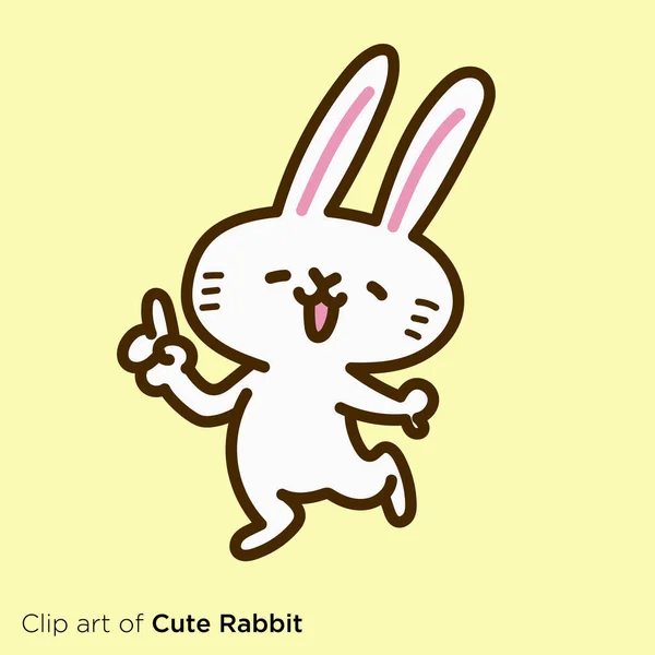兔子人物形象系列 — 图库矢量图片