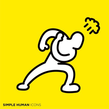 Basit insan simgesi serisi 