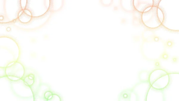 Soft Gradation Background Graphic Made Orange Green Dots — Stock Photo, Image