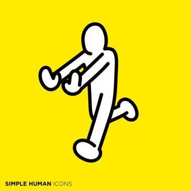 Basit insan simgesi serisi 