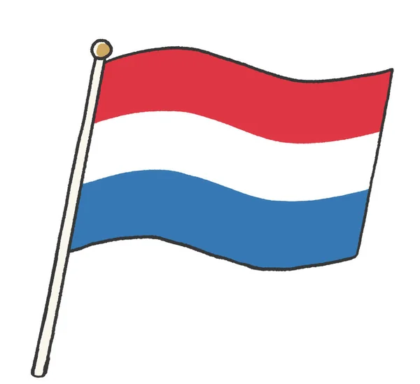 Ilustrace Nizozemska — Stock fotografie