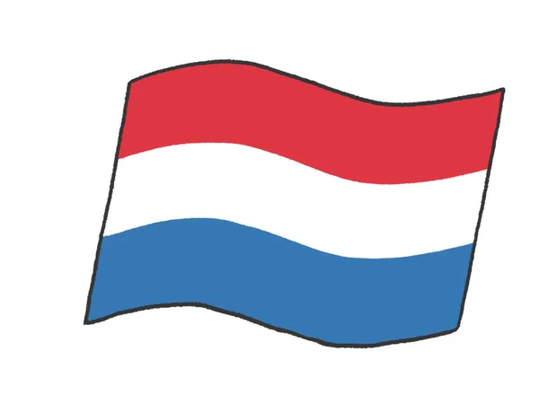Ilustrace Nizozemska — Stock fotografie
