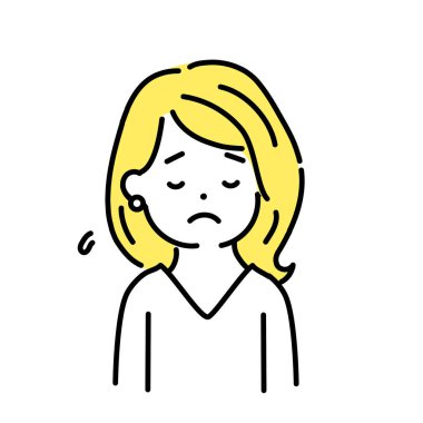 Şirin insanların çizimleri. Kadınlar.