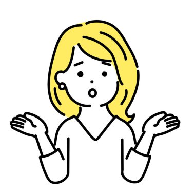 Şirin insanların çizimleri. Kadınlar.