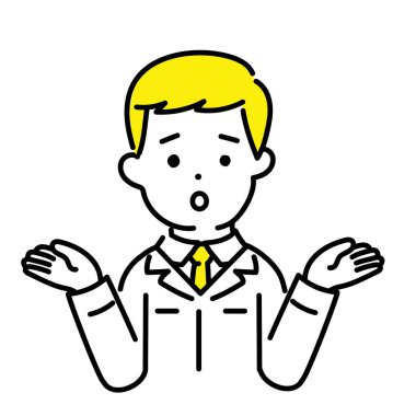 Şirin Kişinin İllüstrasyon Serisi _ Erkek Mühendis _ Başı dertte