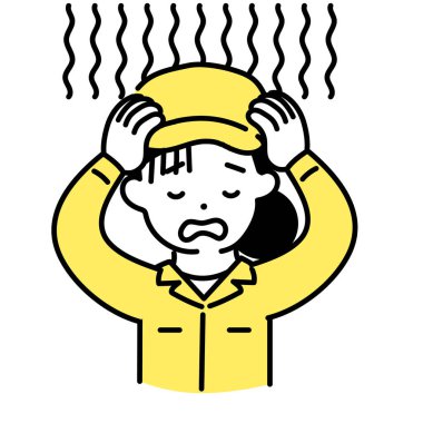 Şirin Kişinin İllüstrasyon Serisi _ İşçilerin Kadınları _ Umutsuzluk