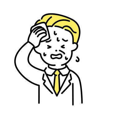 Şirin Kişinin İllüstrasyon Serisi _ Ofis İşçisi _ Son Sınıf _ Ateşli