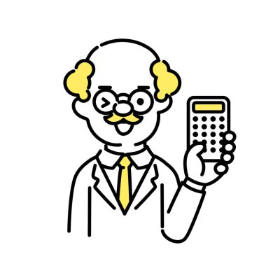 Tatlı Kişinin İllüstrasyon Serisi _ Dr. _ Son Sınıf _ Hesaplama