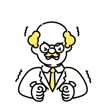 Sevimli insanların çizimleri _ Dr. _ Senior _