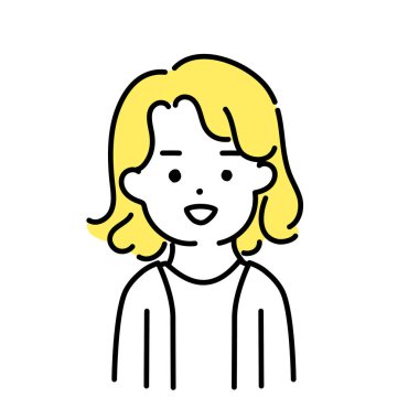 Tatlı Kişinin İllüstrasyon Serisi _ Tarafsız Kişi _ Gülümseyin