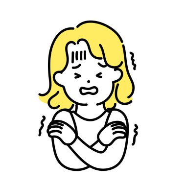 Tatlı Kişinin İllüstrasyon Serisi _ Tarafsız Kişi _ Soğuk