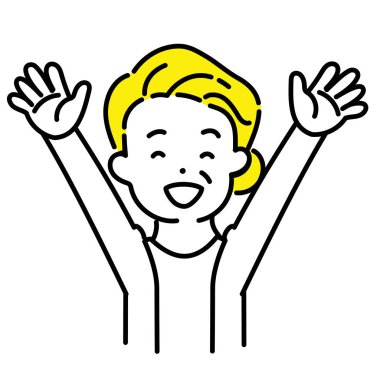 Şirin Kişinin İllüstrasyon Serisi _ Kıdemli Kadınlar _ Mutluluk