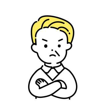 Şirin Kişinin İllüstrasyon Serisi _ Son Sınıflar _ Sinirlen