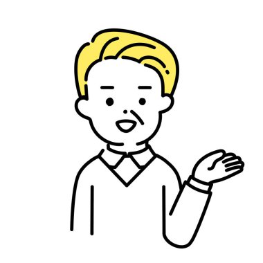 Şirin Kişinin İllüstrasyon Serisi _ Kıdemli Erkek _ Bilgiler