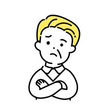 Şirin Kişinin İllüstrasyon Serisi _ Son Sınıflar _ Düşünme