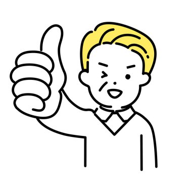 Şirin Kişinin İllüstrasyon Serisi _ Kıdemli Erkekler _ İyi