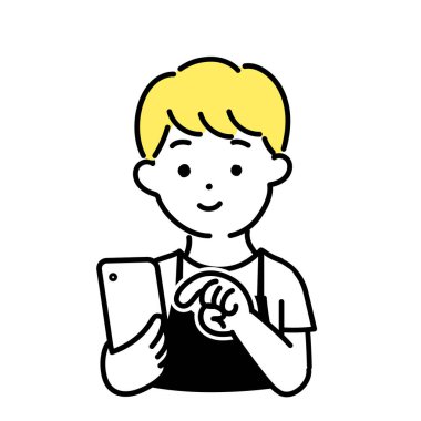 Tatlı Kişinin İllüstrasyon Serisi _ Erkek Katip _ Motivasyon
