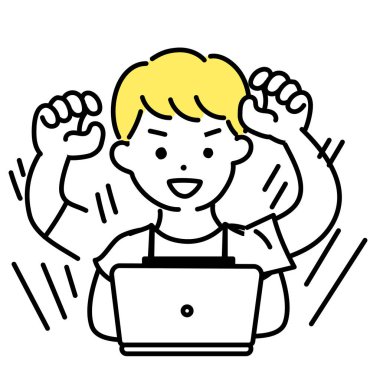 Tatlı Kişinin İllüstrasyon Serisi _ Erkek Tezgahtar _ Sprinkle