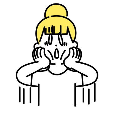 Hoş insanların çizimleri _ Sıradan kıyafetler içindeki kadınlar _ umutsuzluk