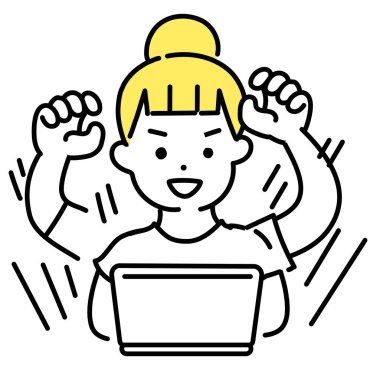 Hoş insanların çizimleri _ Sıradan giysili kadınlar _ Serpiştir