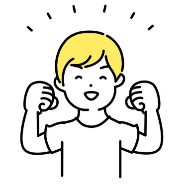 Sevimli insanların resimleri _ gelişigüzel erkekler _ Cesaret pozu