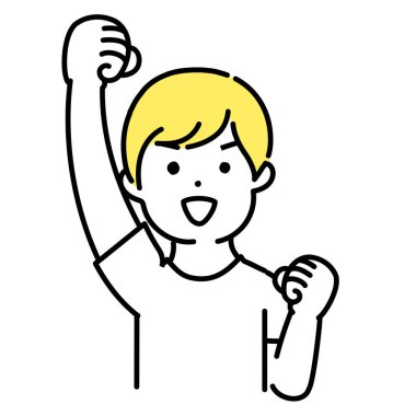 Hoş insanların çizimleri _ gelişigüzel erkekler _ Destekleyin