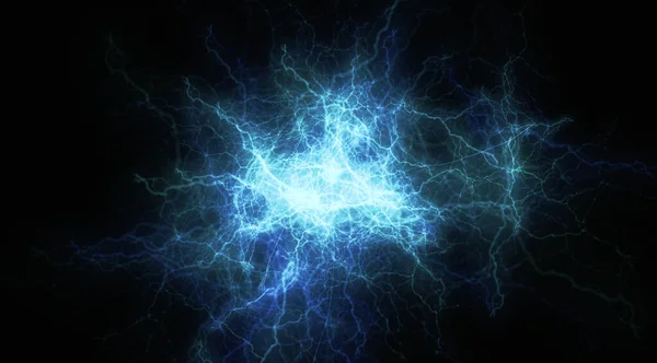 Mavi elektrik enerjisinin boşaltıldığı arkaplan resmi