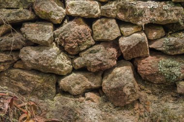 Geçmişte, Orta Kolombiya 'nın doğu Andean dağlarında, Cucaita köyünün yakınlarında çit olarak kullanılan çok eski bir taş duvarın bir bölümü..