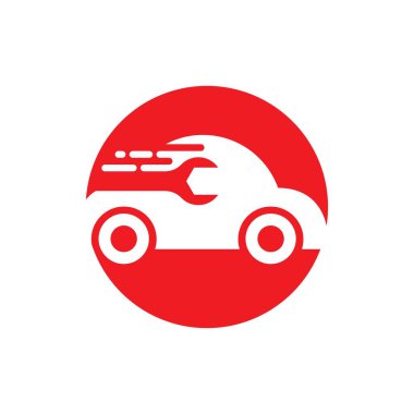 Araba servisi logo resimleri çizimi tasarımı
