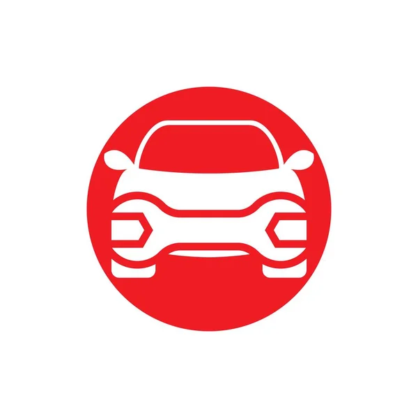 Servizio Auto Logo Immagini Illustrazione Design — Vettoriale Stock