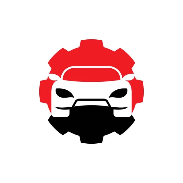 Auto Service Logo Bilder Illustration Design — Stockvektor
