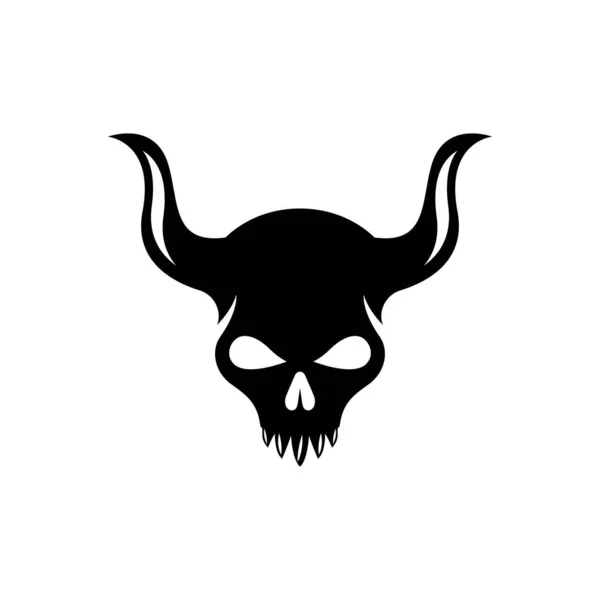 Skull Logo Images Illustration Design Ilustraciones de stock libres de derechos