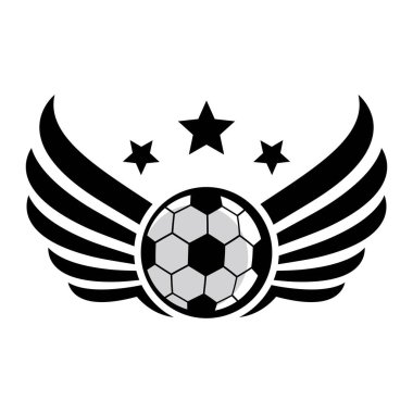 Futbol logosu resim çizimi tasarımı