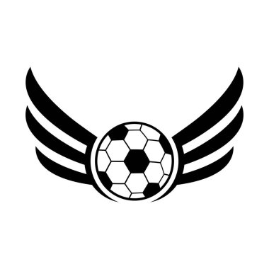 Futbol logosu resim çizimi tasarımı