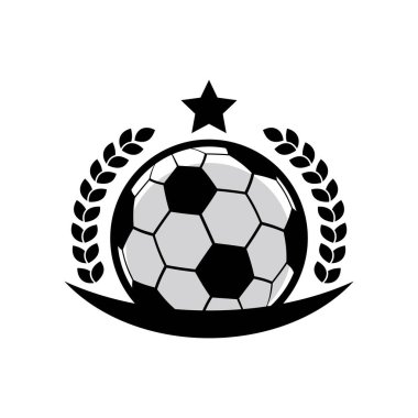 Futbol logosu resim çizimi tasarımı