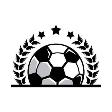 Futbol logosu resim çizimi tasarımı
