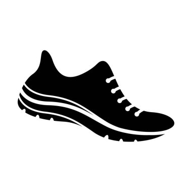 Spor ayakkabıları logo resimleri çizim tasarımı