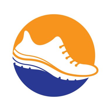 Spor ayakkabıları logo resimleri çizim tasarımı