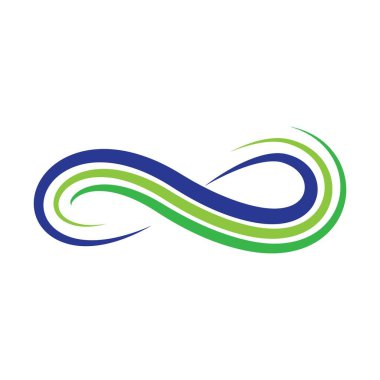 Sonsuzluk logo resimleri illüstrasyon tasarımı