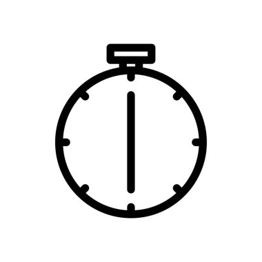 Kronometre simgesi. Kronometre sembolü. Stopwatch simge tasarımı web sitesi, mobil uygulama ve serbest ihtiyaçlar için uygundur. izole simge illüstrasyonu