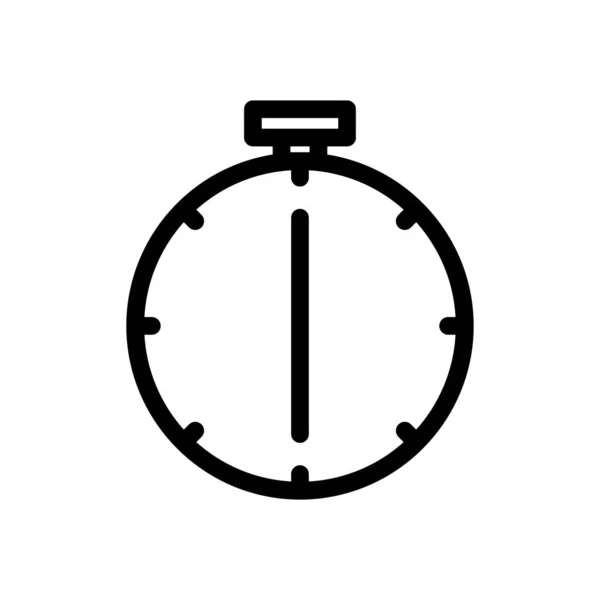 Ikona Stopek Symbol Stopek Konstrukce Ikon Stopwatch Vhodné Pro Webové — Stockový vektor