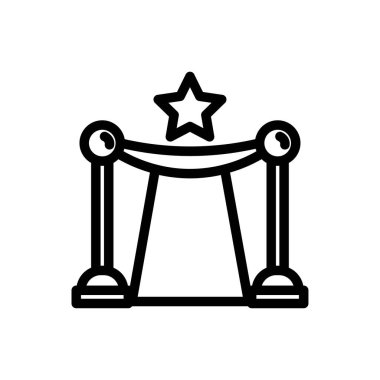 olay simgesi tasarımı. Web siteleri, programcılar, geliştiriciler ve tasarımcıların ihtiyaçları için uygun beyaz zemin üzerinde modayı ve modern satır tarzını temsil eden semboller. Simge vektör tasarımı