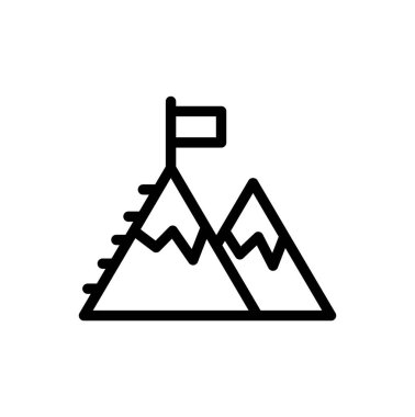 Görev simgesi veya logo tasarımı izole edilmiş işaret sembolü illüstrasyonu - yüksek kaliteli siyah taslak biçim vektör ikonu koleksiyonu. Simge Tasarımı