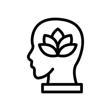 Wellness simgesi veya logo tasarımı izole edilmiş işaret sembolü çizimi - tasarımcılar, web geliştiricileri, görüntüleyiciler ve web siteleri için uygun yüksek kalite çizgi biçimi vektör simgesi