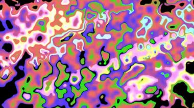 3D Soyut Animasyon Stili Yumuşak Dalgalı Duvar. Çok renkli akışkan desen kavramı. Renkli Dalgalı Yansıma Yüzey Macro. Moda Renkli Akışkan Soyut Akış. Güzel Gradyan Dokusu