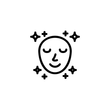 Yenilenme simgesi ya da logo tasarımı izole edilmiş işaret sembolü çizimi. Tasarımcılar, web geliştiricileri, görüntüler ve web siteleri için uygun yüksek kaliteli siyah çizgi biçimi vektörü