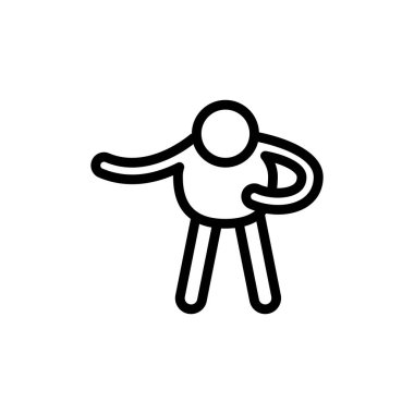 Taslak biçimdeki çubuk figürü bilgi sunar veya bir grubu özgüven sahibi yönetir Sunumlar, eğitim veya kurumsal mesajlaşma için kullanın.