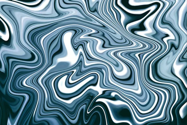 抽象的なデジタル フラクタルテクスチャです 波状線 — ストック写真